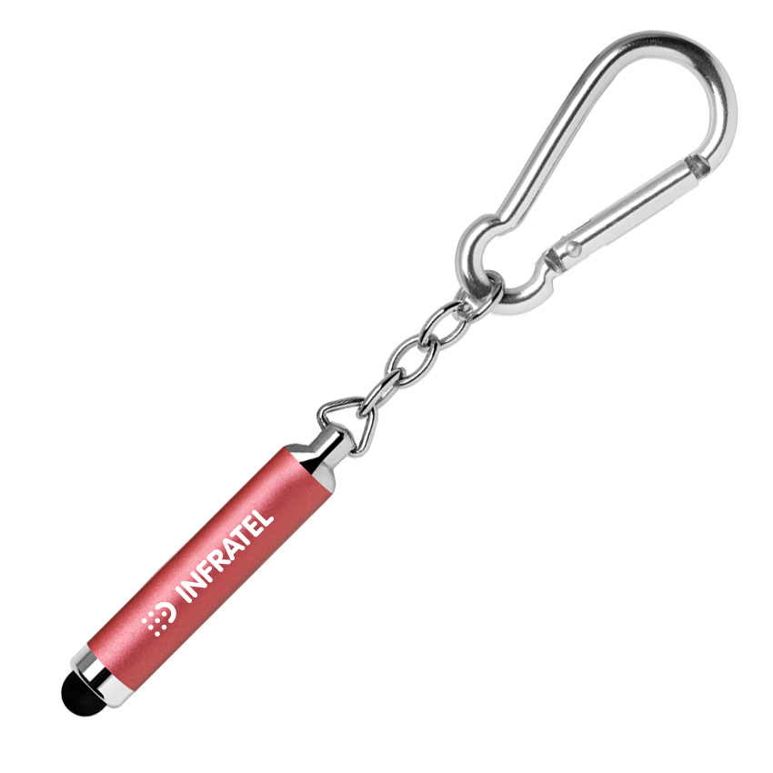 JOSSE STYLUS CARABINER KEYCHAIN